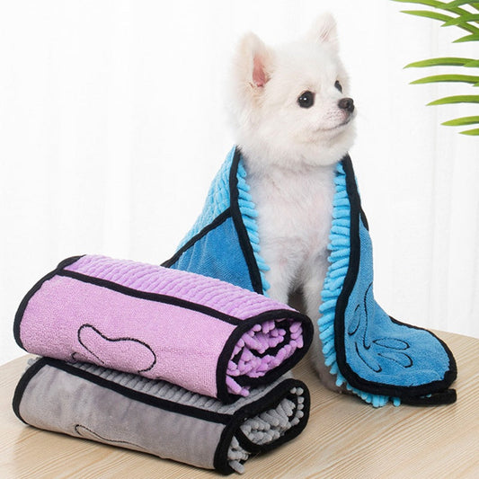 Luxury Ultra-Absorbent Quick-Dry Pet Towel Cats & Dogs