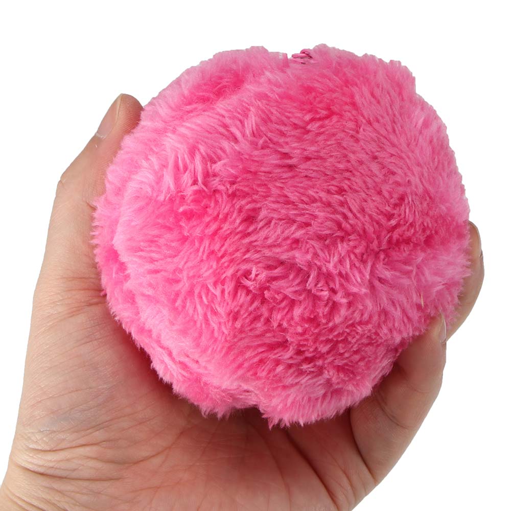 Magic Roller Ball Interactive Pet Toy – Automatic Rolling Play for Dogs & Cats | Soft Plush & Motion-Activated Fun