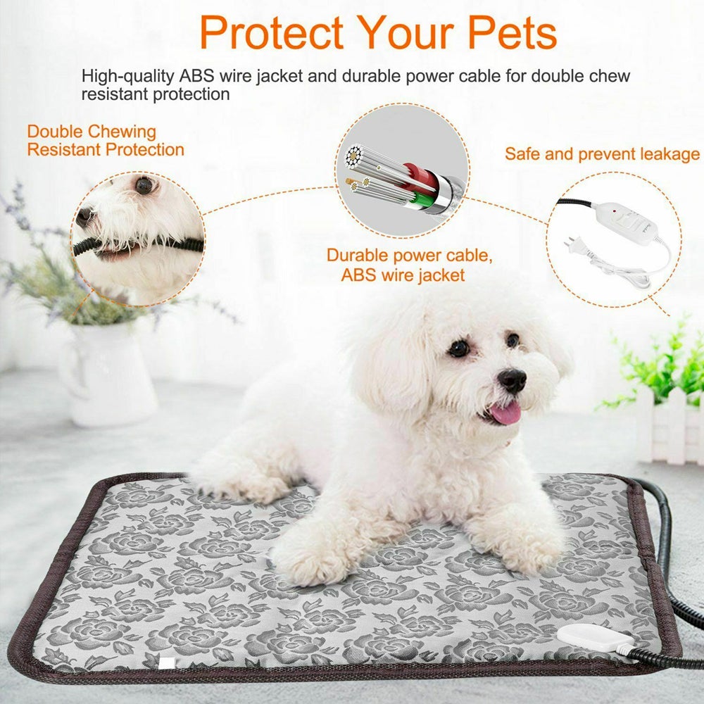 Thermal Self-Heating Waterproof Bed Pad for Pets