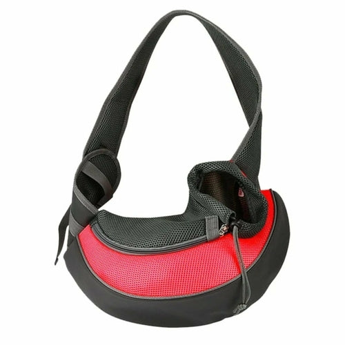 Luxury Pet Travel Shoulder Bag – Breathable, Lightweight & Secure Carrier for Puppies & Kittens